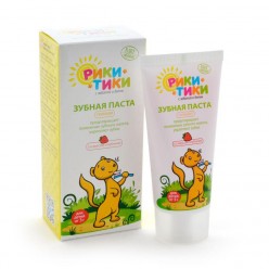 Зубная паста «Рики Тики» для детей со вкусом клубники
