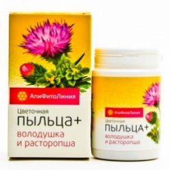 Апифитокомплекс «Пыльца + Володушка + Расторопша» для желудка и печени