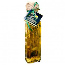 Оливковое масло Extra Virgin с добавлением чабреца и специй в бутылке, пикантное (100 мл)