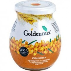 Десерт «Goldenmix» облепиховый с пророщенной пшеницей