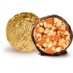 Кедровый грильяж с облепихой в шоколадной глазури (1500 г)