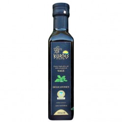 Оливковое масло Extra Virgin Delicatessen в темном стекле со вкусом шалфея (250 мл)