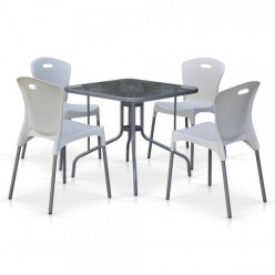 Комплект мебели TL80x80/XRF065AW-White (4+1)