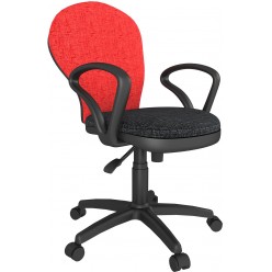 Компьютерное кресло Чарли Топ Ган комбинированный