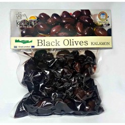 Оливки черные Каламон c розмарином, ПЭТ вакуум (250 г)