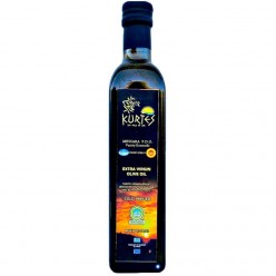 Оливковое масло Extra Virgin в бутылке из темного стекла, классическое (0,5 л)
