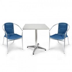 Комплект мебели LFT-3199E/T3125-60x60 Blue (2+1)