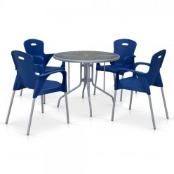 Комплект мебели TD90/XRF065BB-Blue (4+1)