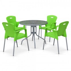 Комплект мебели TD90/XRF065BG-Green (4+1)
